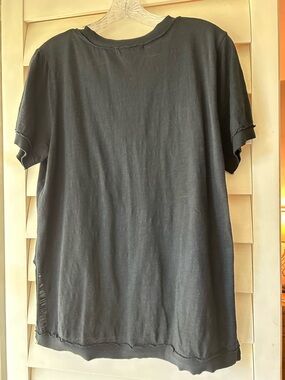 Project Social T Black Vneck T-Shirt